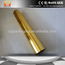 BOPET Gold Coated Metallized Polyester Film